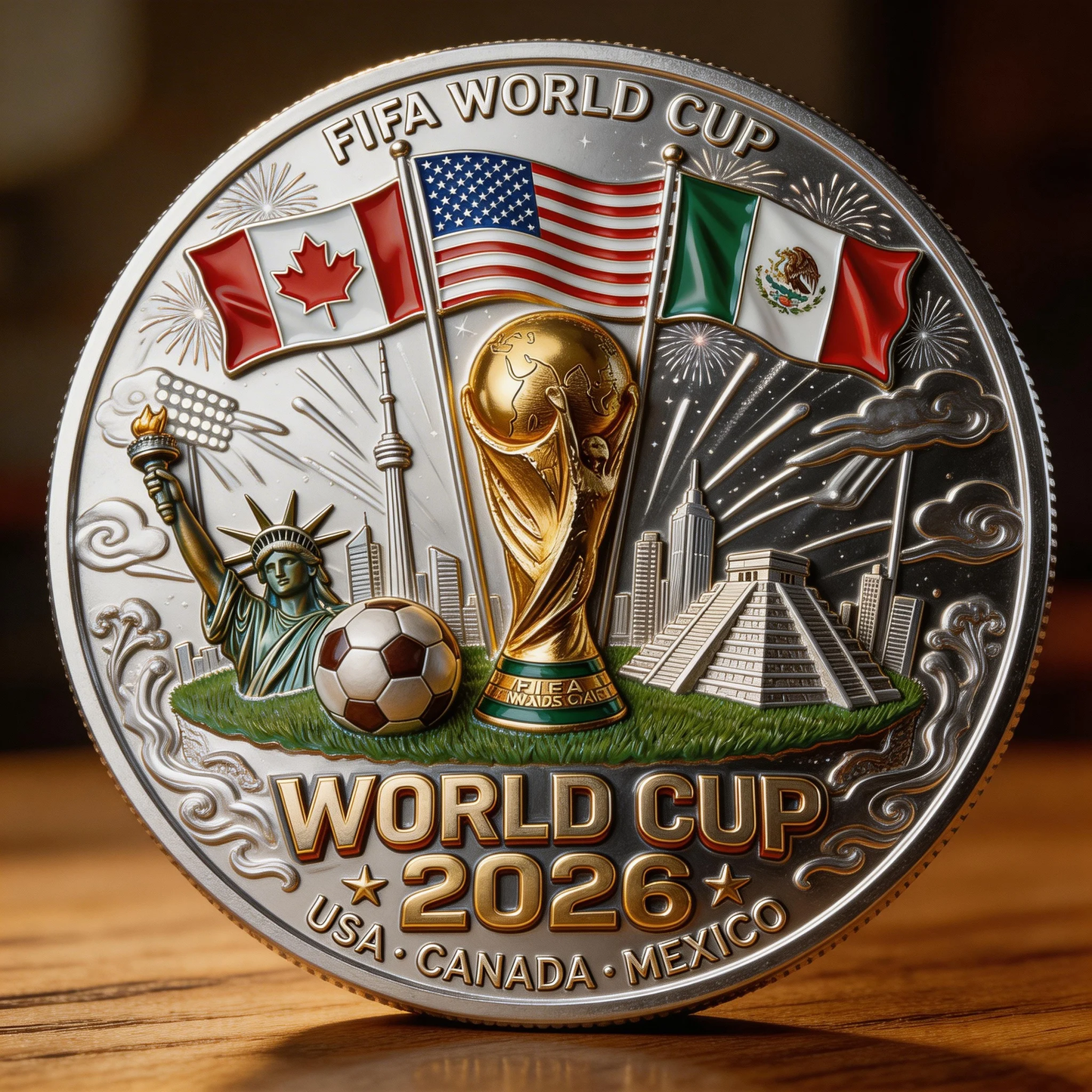 ⚡ JOIN THE GLOBAL CELEBRATION – 60% OFF!⚽ World Cup 2026 Commemorative Coin