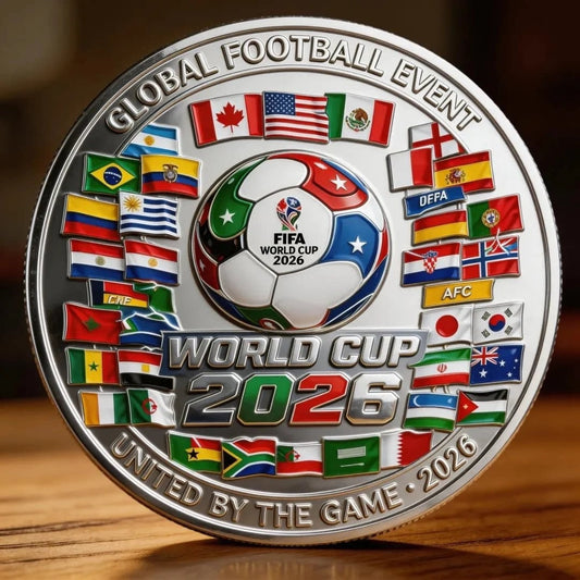 ⚡ JOIN THE GLOBAL CELEBRATION – 60% OFF!⚽ World Cup 2026 Commemorative Coin