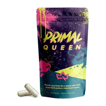 Primal Queen Beef Organ Supplement for Women 60 Counts Supplement